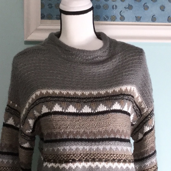St. John's Bay | Sweaters | St Johns Bay Gray Knit Sweater | Poshmark